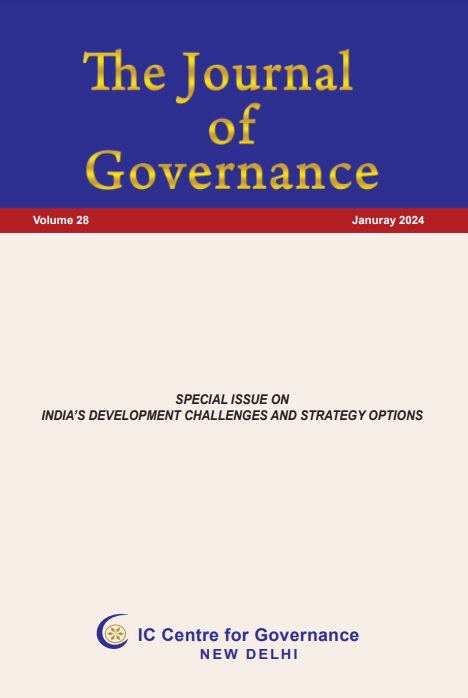 Volume 28 - January 2024 - Special Issue on India’s Development Challenges and Strategy Options